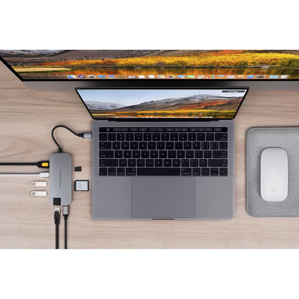 Sanho HyperDrive SLIM 8-in-1 USB Type-C Hub