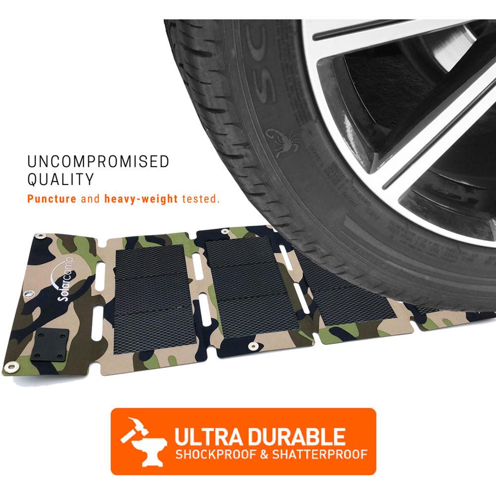 Solar Camp Solympic Camo 10W Solar Charger