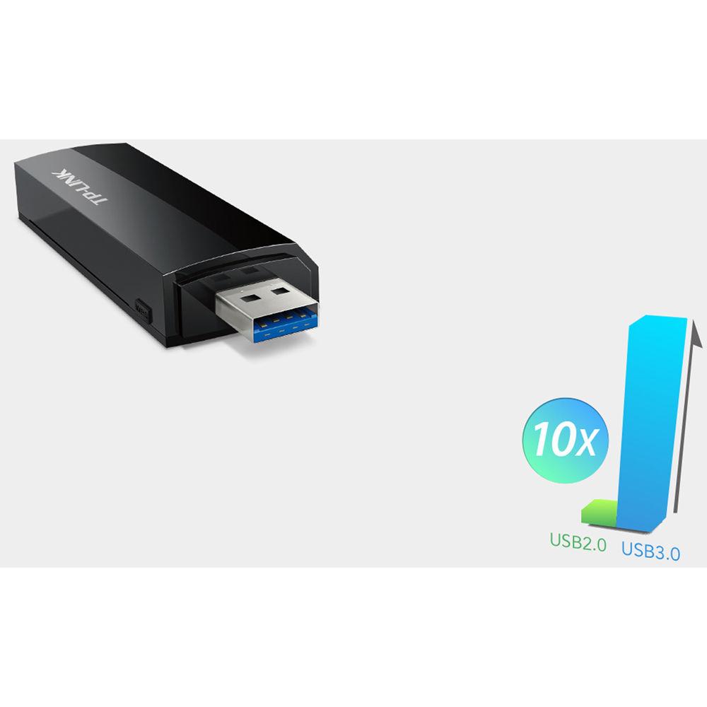 TP-Link ARCHER T4U V2 AC1300 Wireless Dual-Band USB 3.0 Adapter