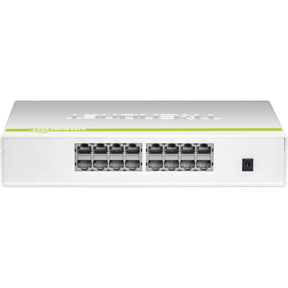 TRENDnet TEG-S16D 16-Port Gigabit GREENnet Switch