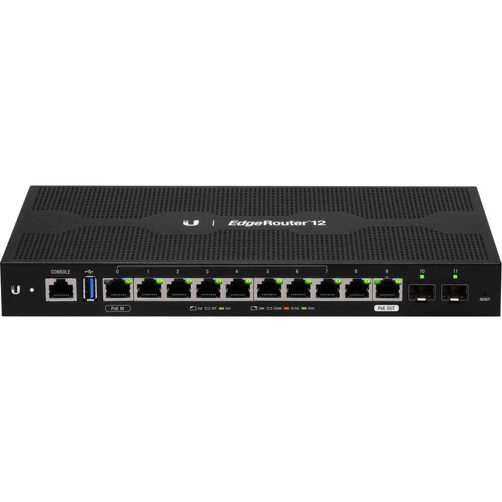 Ubiquiti Networks 12-Port EdgeRouter 12 Advanced Network Router, Ubiquiti, Networks, 12-Port, EdgeRouter, 12, Advanced, Network, Router