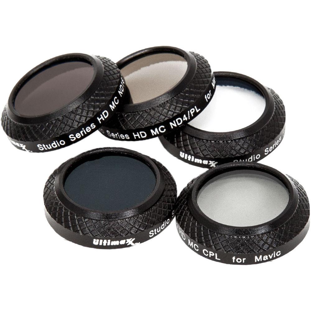 Ultimaxx Ultimate Series 7-Piece Lens Filter Kit for DJI Mavic Drones