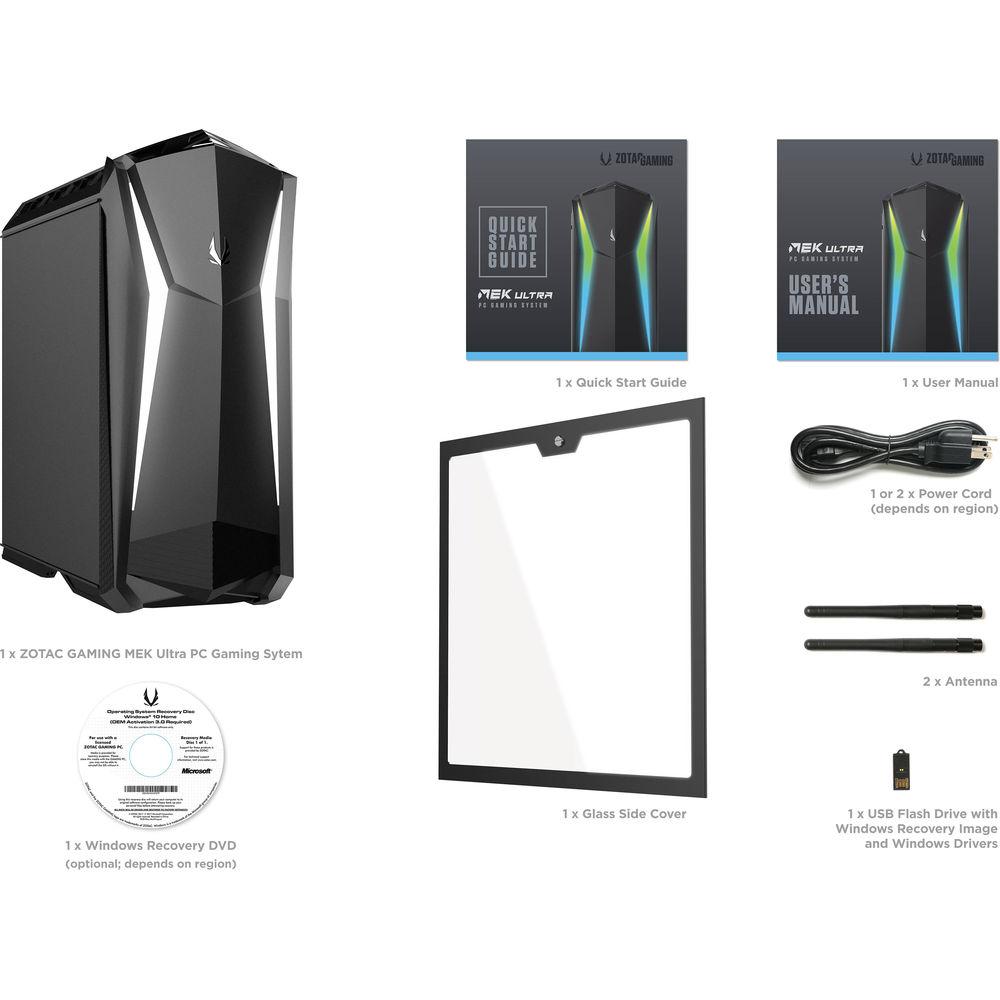 ZOTAC MEK ULTRA Gaming Desktop Computer