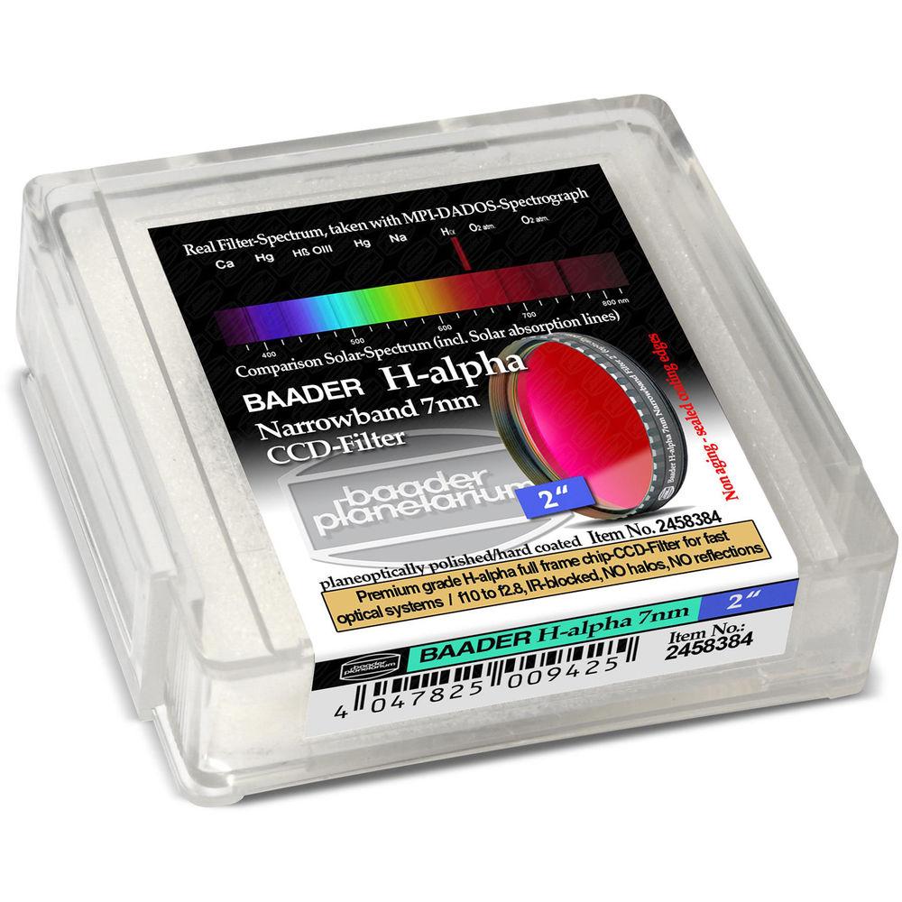 Alpine Astronomical Baader 7nm H-alpha Enforced-Narrowband CCD Imaging Filter