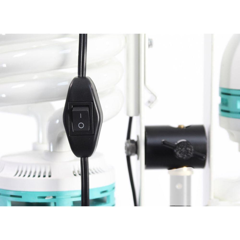 ALZO 200 CFL Umbrella Softbox Light Kit