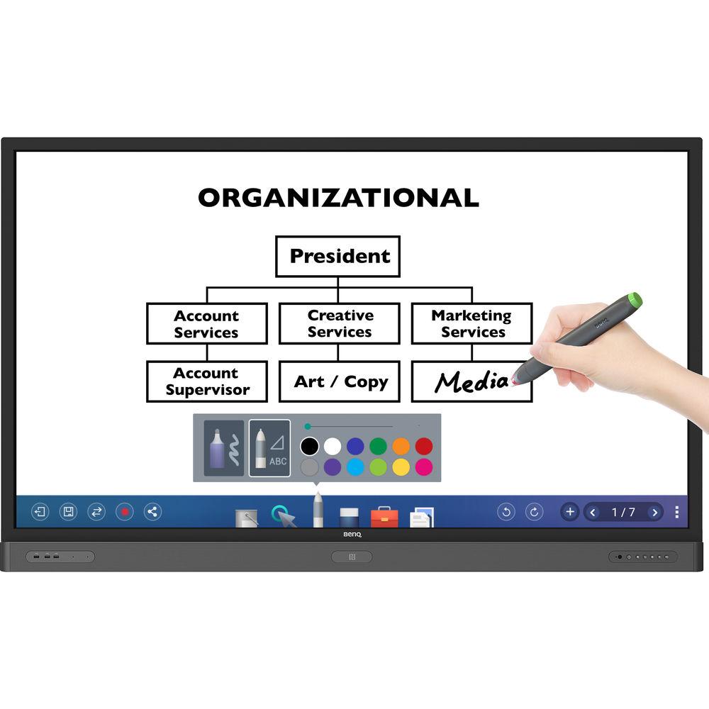 BenQ RP750K 75" Education Interactive Flat Panel Display