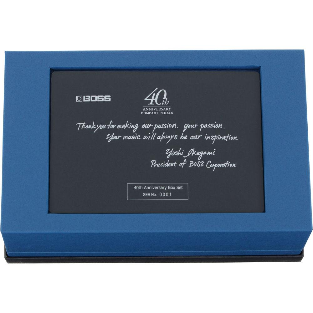 BOSS BOX-40 Compact Pedal 40th Anniversary Box Set