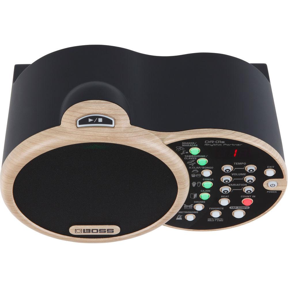 BOSS DR-01S Rhythm Partner Organic Groove Machine and Speaker