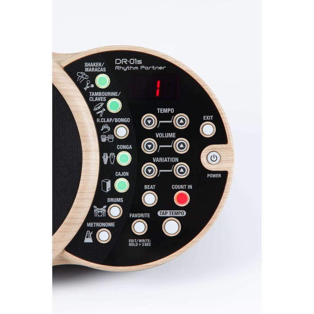 BOSS DR-01S Rhythm Partner Organic Groove Machine and Speaker