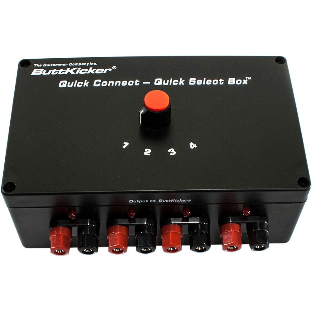 ButtKicker Quick Connect Quick Select Package, ButtKicker, Quick, Connect, Quick, Select, Package