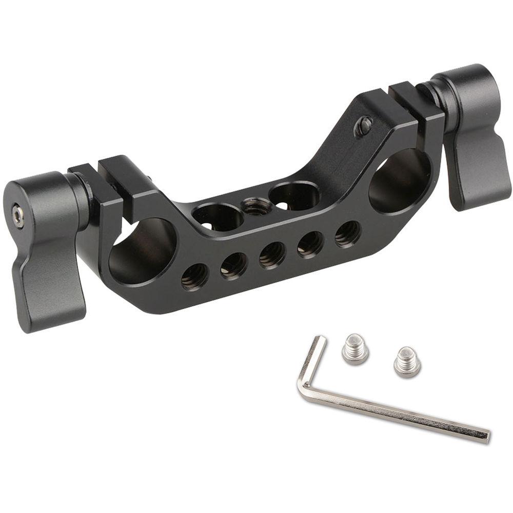 CAMVATE 15mm Rod Clamp for DSLR Cage Baseplate