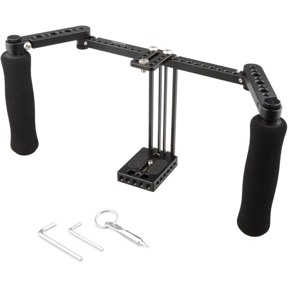 CAMVATE Concise Monitor Cage with Adjustable Sponge Handgrips