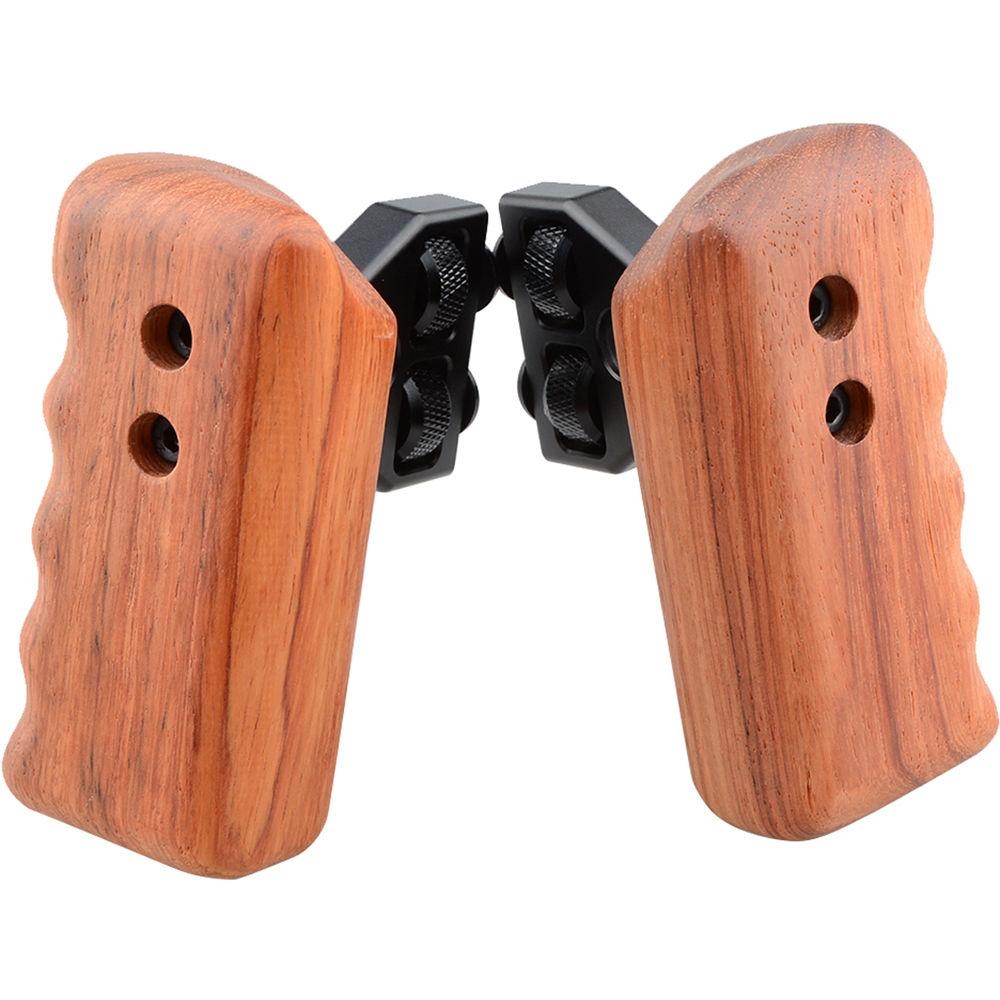 CAMVATE Left & Right Handgrips for DV Video Camera Cage