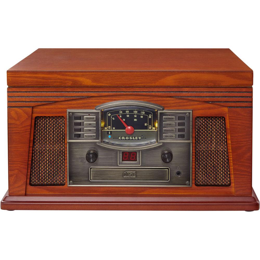 Crosley Radio Lancaster Entertainment Center with Bluetooth