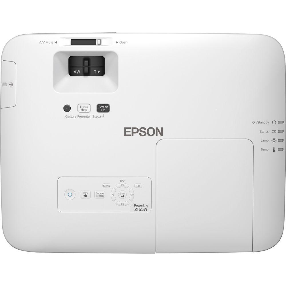 Epson PowerLite 2165W 5500-Lumen WXGA 3LCD Projector