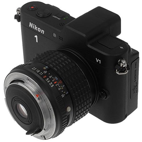 FotodioX 52mm Reverse Mount Macro Adapter Ring for Nikon 1-Mount Cameras