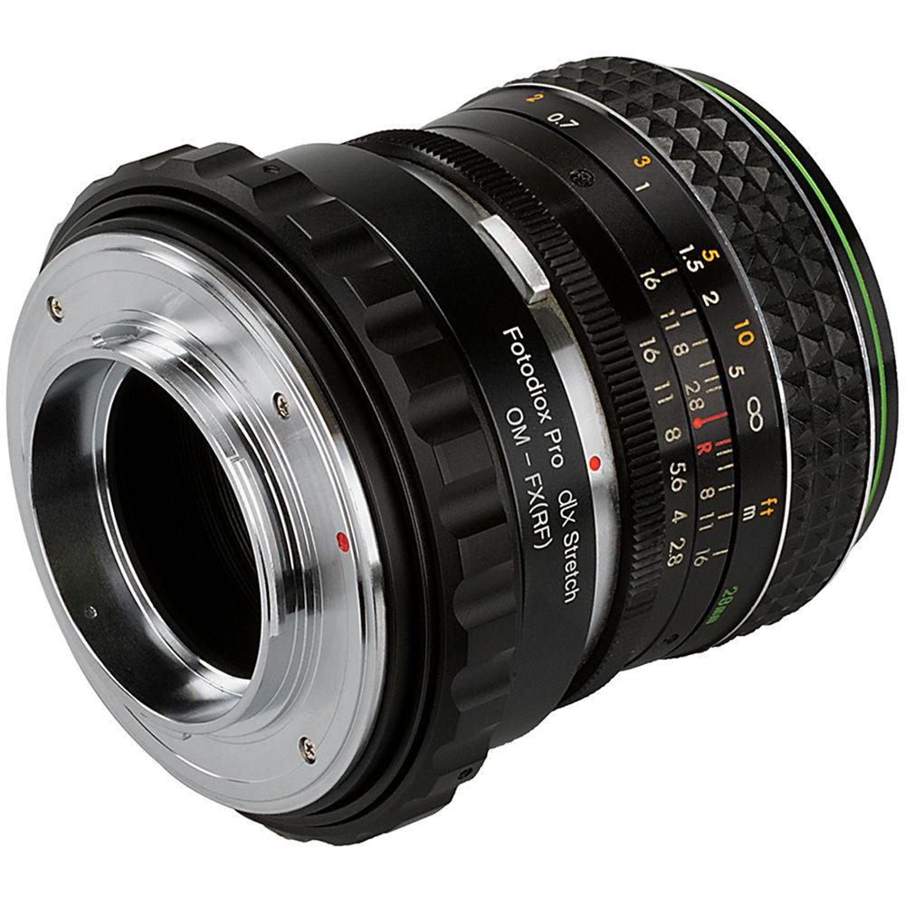 FotodioX Olympus OM Lens to Fujifilm X-Mount DLX Stretch Adapter