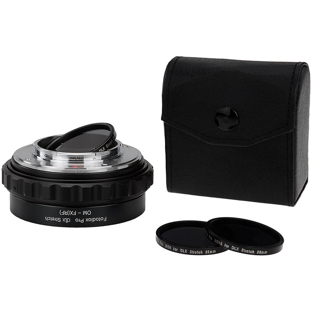 FotodioX Olympus OM Lens to Fujifilm X-Mount DLX Stretch Adapter