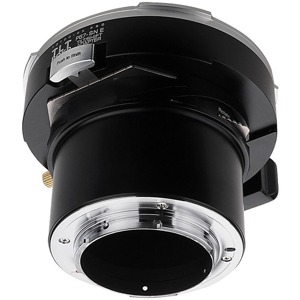 FotodioX Pro TLT ROKR Tilt-Shift Adapter for Pentax 67 Lens to Sony E Camera