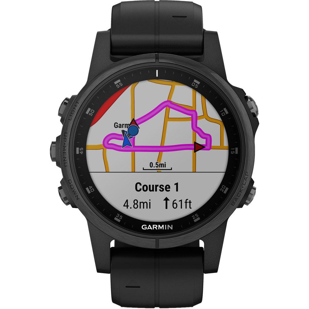 Garmin fenix 5S Plus Sapphire Edition Multi-Sport Training GPS Watch