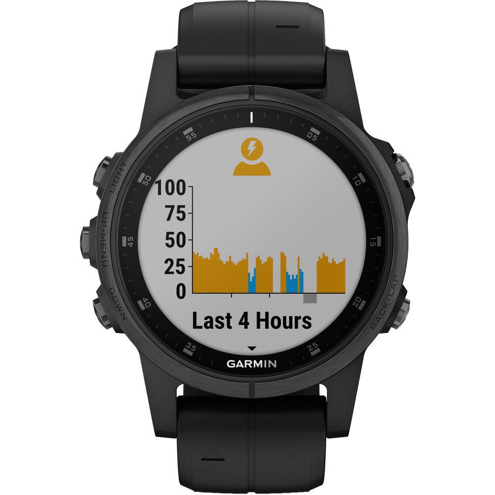 Garmin fenix 5S Plus Sapphire Edition Multi-Sport Training GPS Watch
