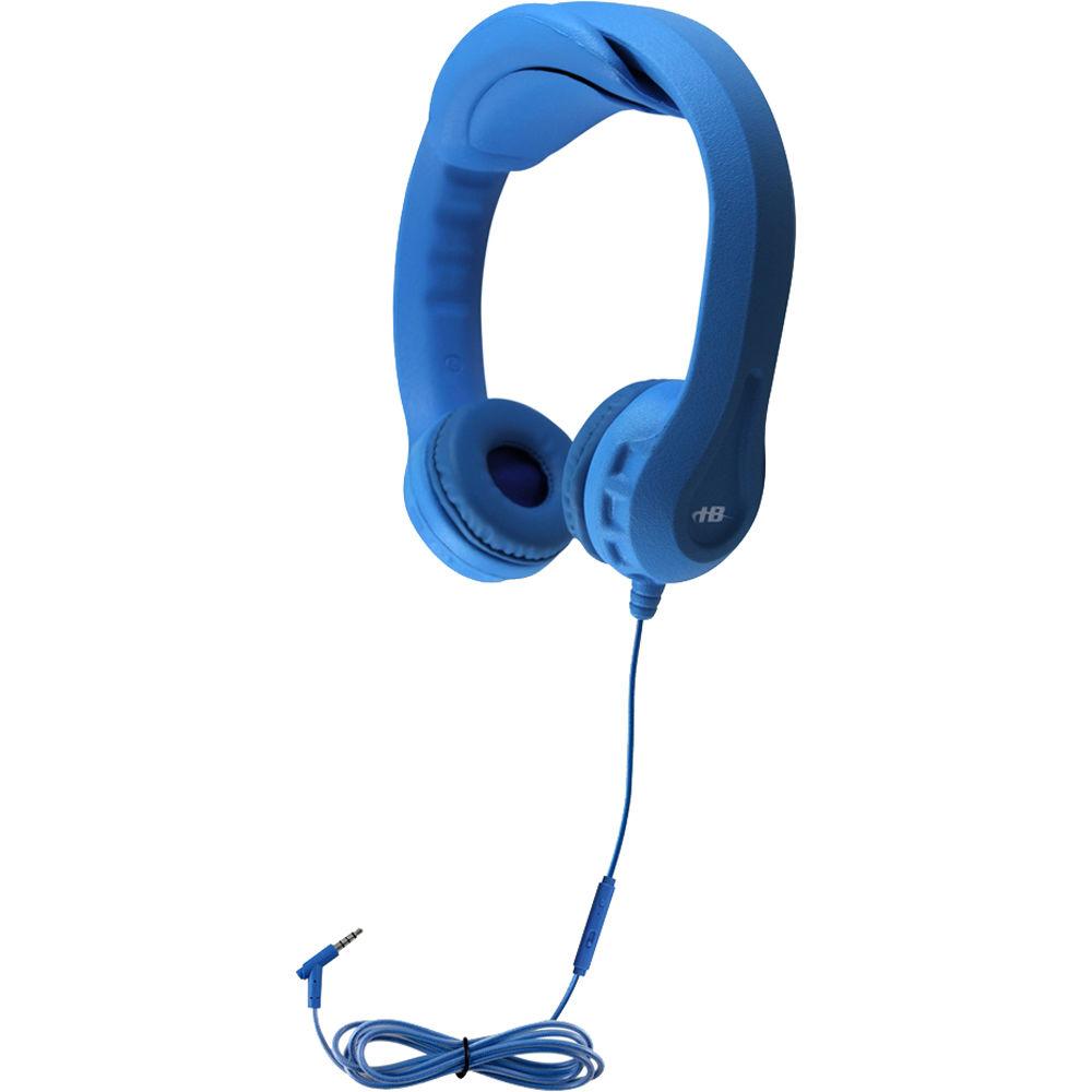HamiltonBuhl Flex-PhonesXL On-Ear Headphones for Teens with In-Line Microphone