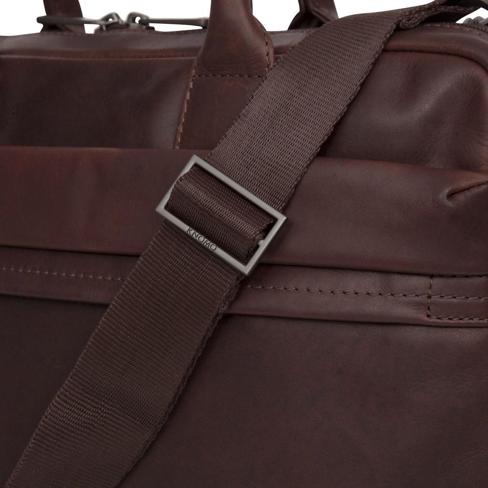 KNOMO USA 14" Foster Leather Laptop Briefcase