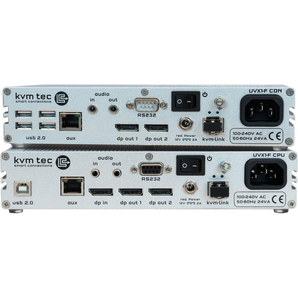 KVM-TEC UVX-F Ultraline 4K Fiber Extender Set
