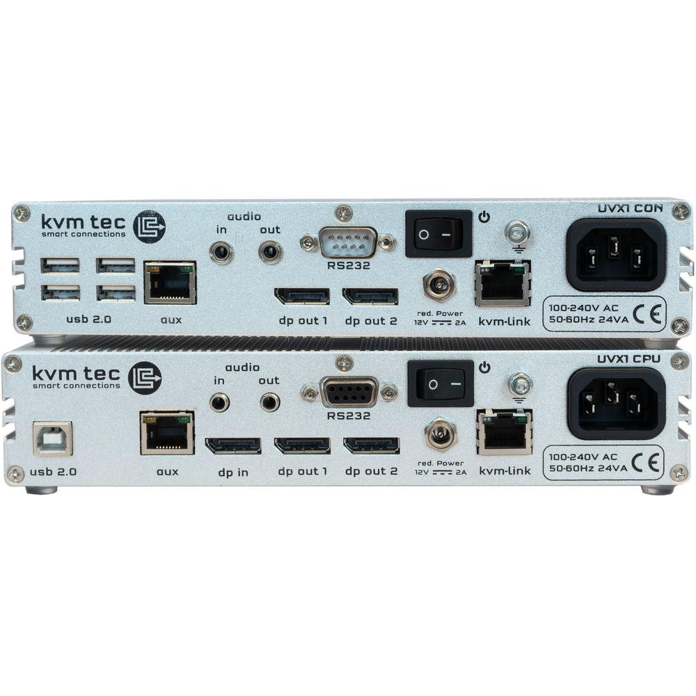 KVM-TEC UVX1 Ultraline 4K IP Extender Set