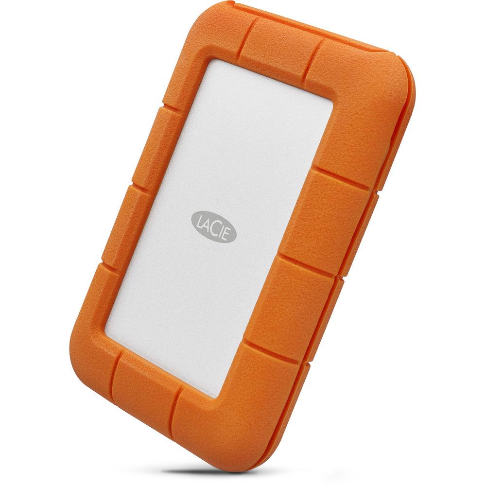 LaCie 1TB Rugged Thunderbolt External SSD with USB Type-C Port