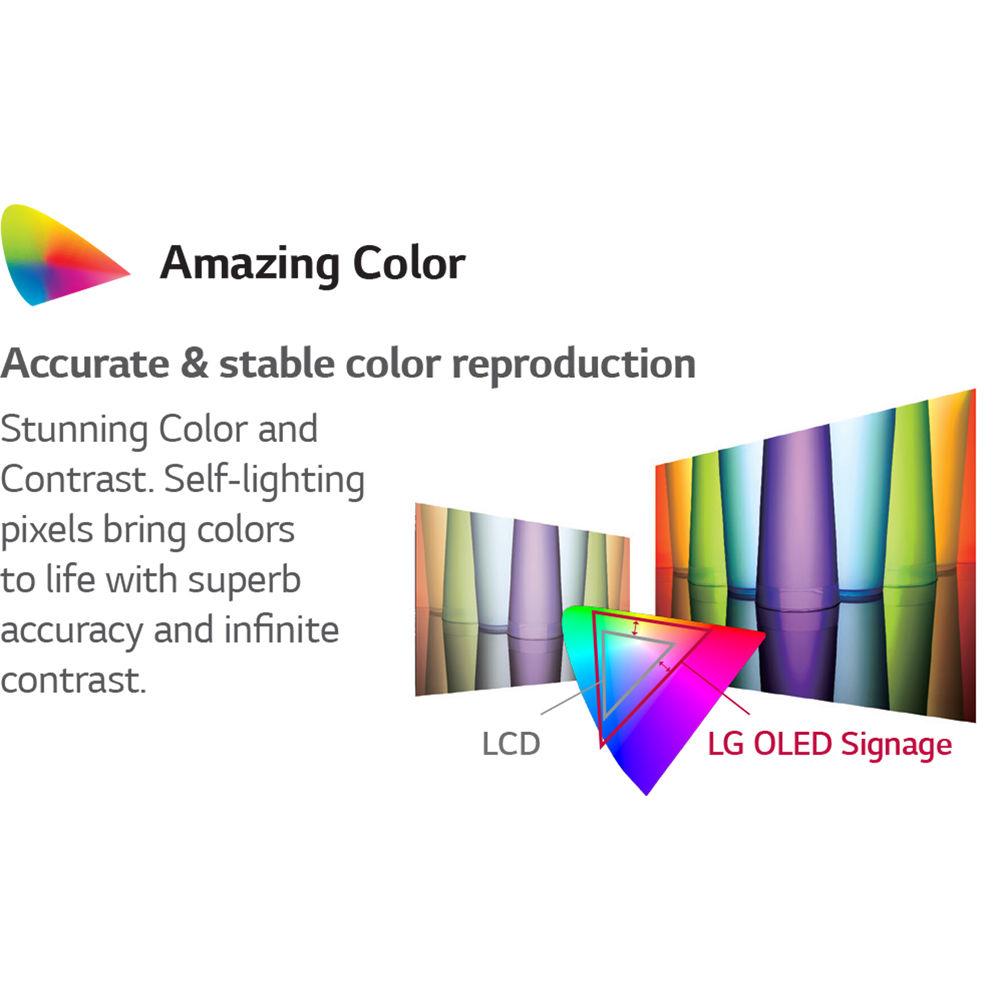 LG 65EV5C-2BO 65" UHD Video-Wall OLED Signage Display