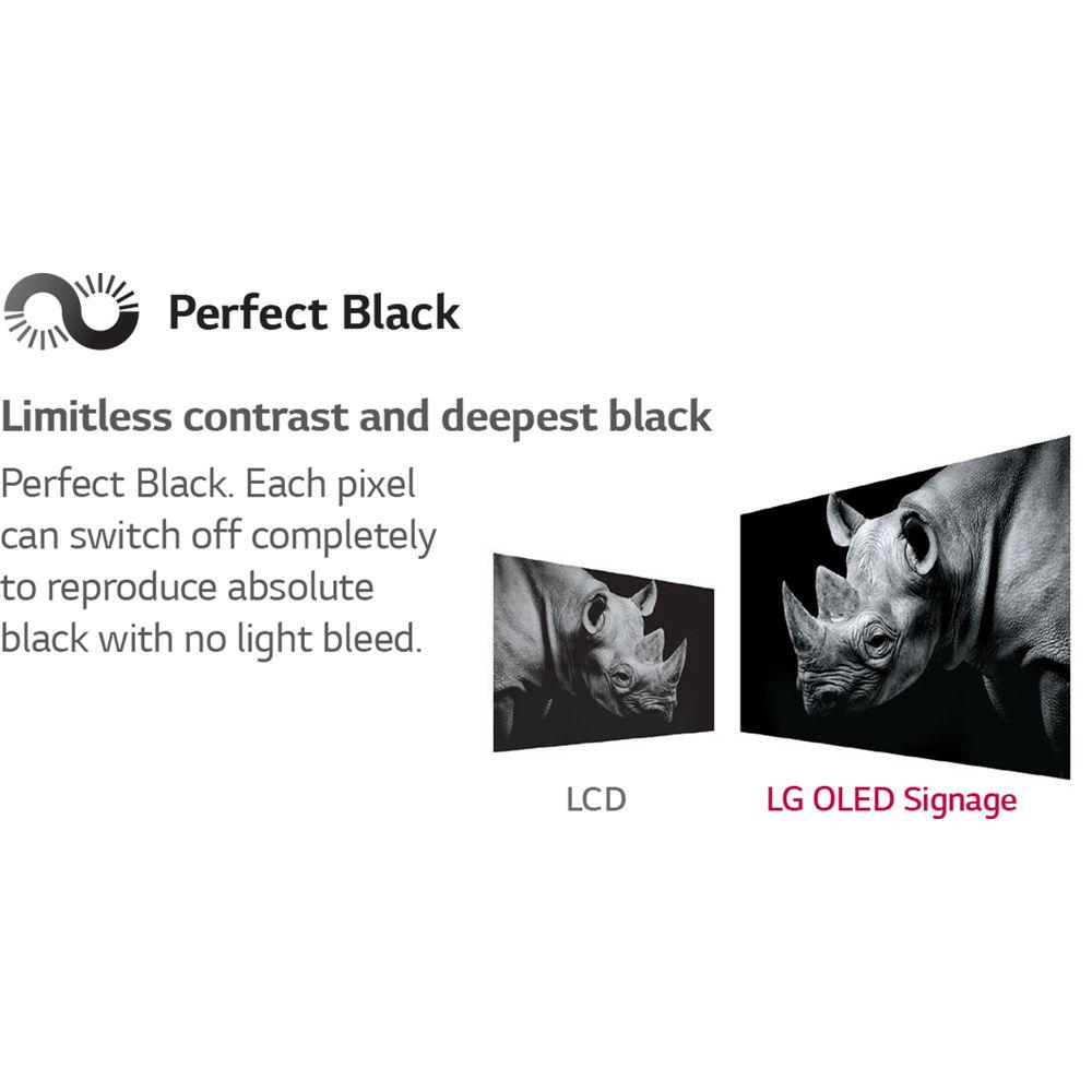 LG 65EV5C-2BO 65" UHD Video-Wall OLED Signage Display