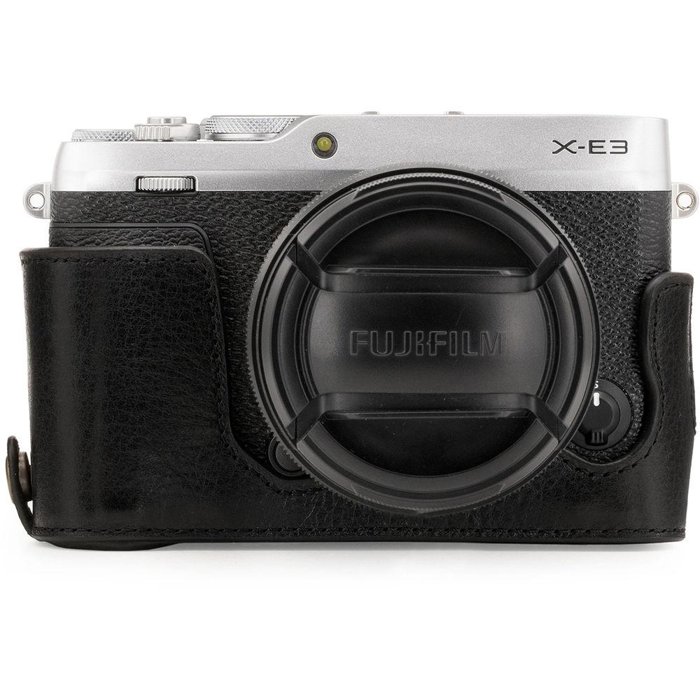 MegaGear Ever Ready Leather Half Case and Strap for Fujifilm X-E3