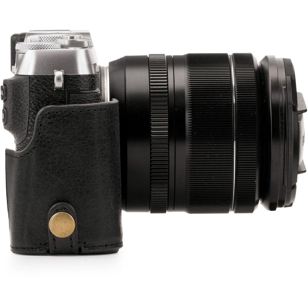 MegaGear Ever Ready Leather Half Case and Strap for Fujifilm X-E3