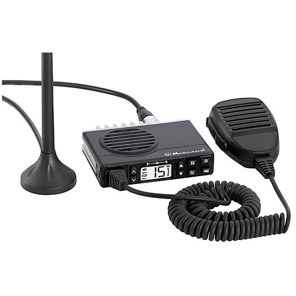 Midland MicroMobile MXT105 15-Channel Two-Way GMRS Radio