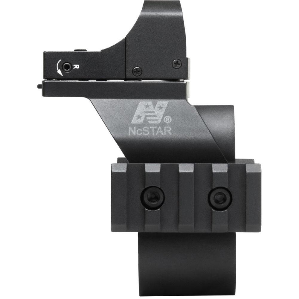 NcSTAR Barrel & Magazine Rail Mount and Red Micro-Dot Sight Combo for Remington 870