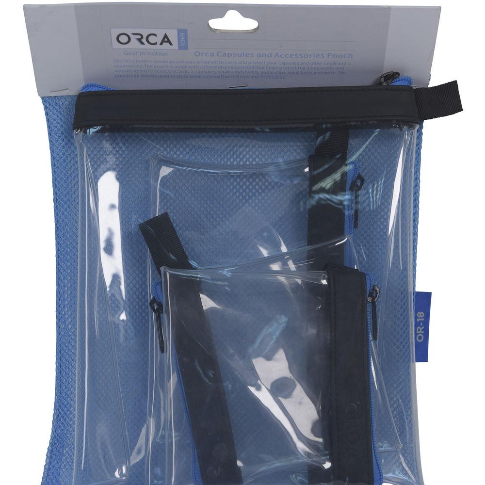 ORCA Transparent Pouch Set for Accessories