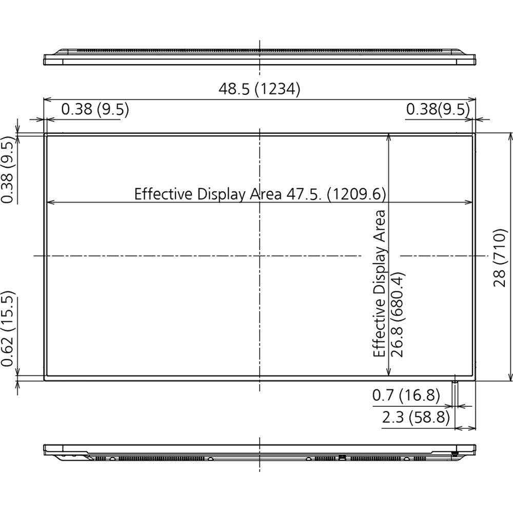 Panasonic 55" Class Full HD LCD Display