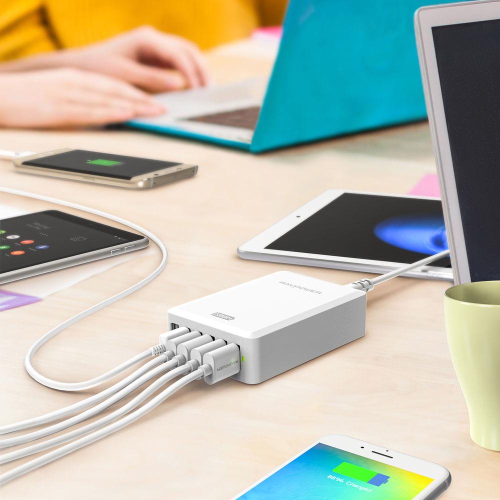 RAVPower 6-Port USB Charging Station