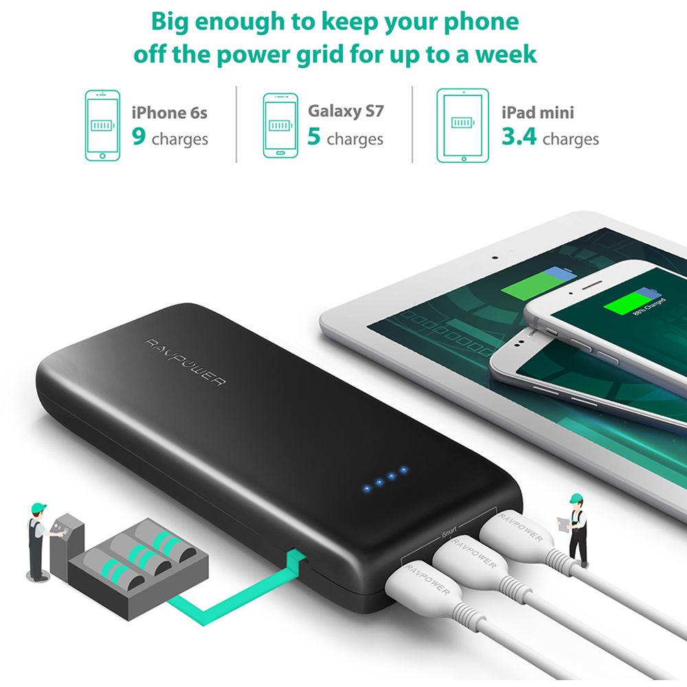 RAVPower Ace Series 22,000mAh Portable Power Pack