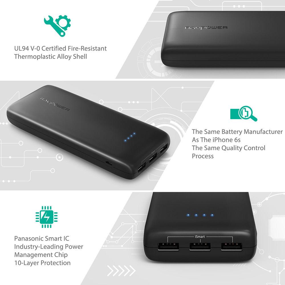 RAVPower Ace Series 22,000mAh Portable Power Pack