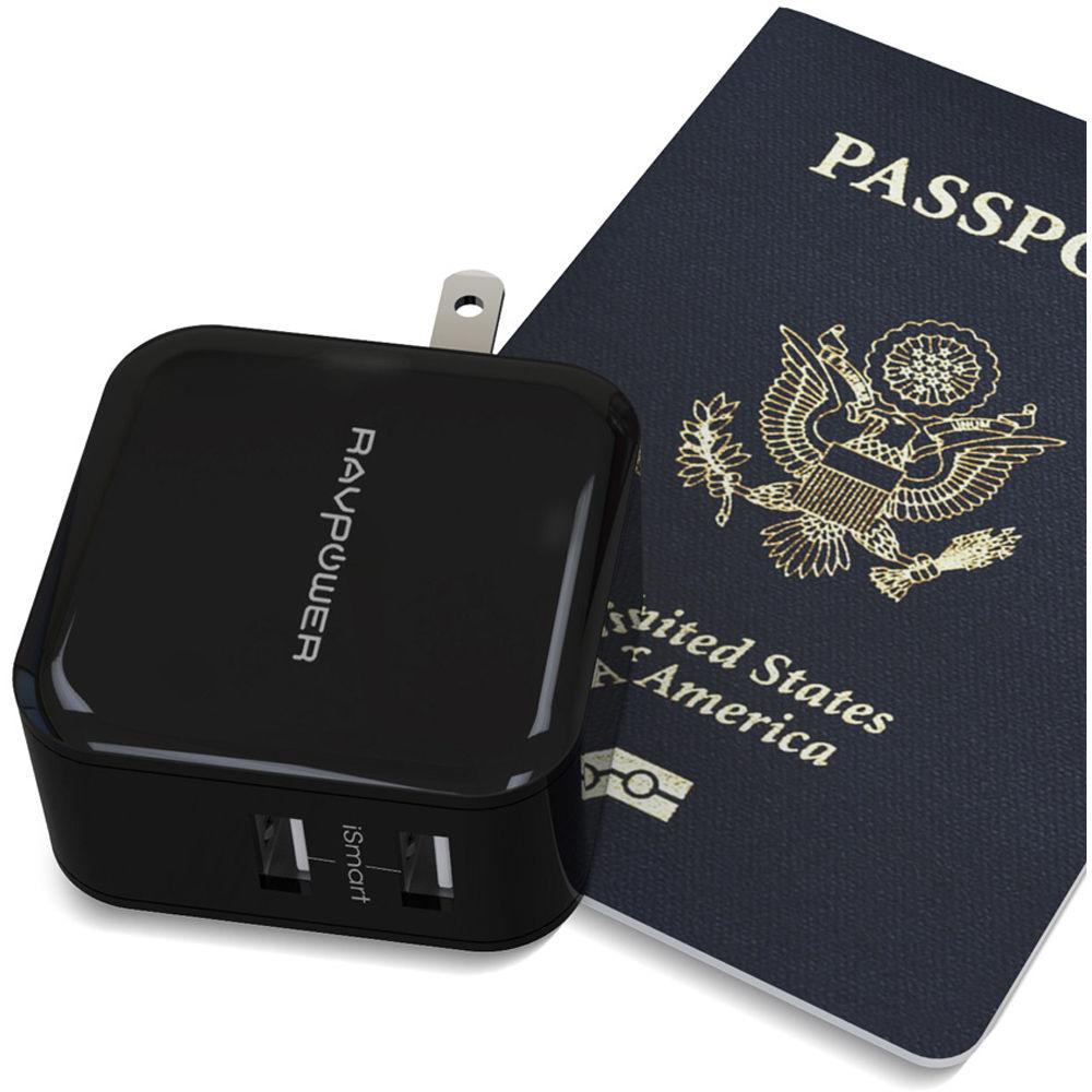RAVPower Dual-Port USB Wall Charger