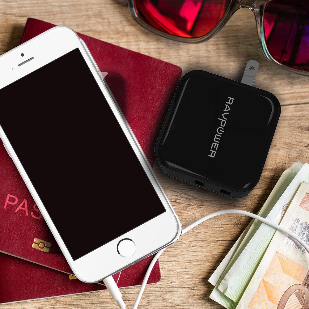RAVPower Dual-Port USB Wall Charger