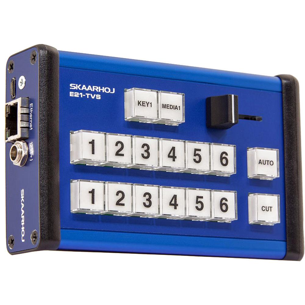 SKAARHOJ E21-TVS MII Pocket Controller with Optional GPI