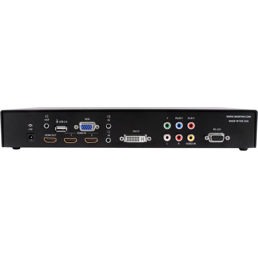 Smart-AVI 8-Port Full HD Automatic Switcher with Integrated Scaler