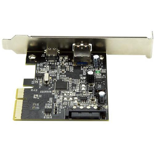 StarTech Dual-Port USB-C & USB-A PCIe Card, StarTech, Dual-Port, USB-C, &, USB-A, PCIe, Card