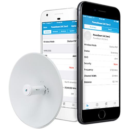 Ubiquiti Networks PowerBeam AC Gen2 5 GHz High Performance airMAX ac Bridge