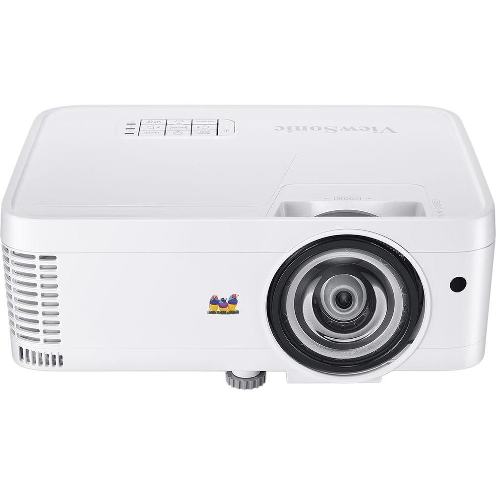 ViewSonic PS600W 3500-Lumen WXGA Short-Throw DLP Projector
