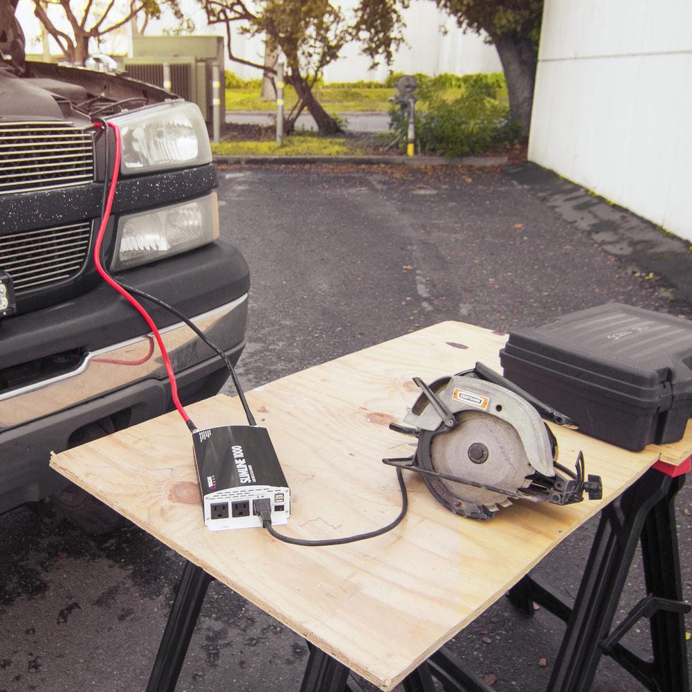 WAGAN SlimLine 1000W 12 VDC to 115 VAC Power Inverter