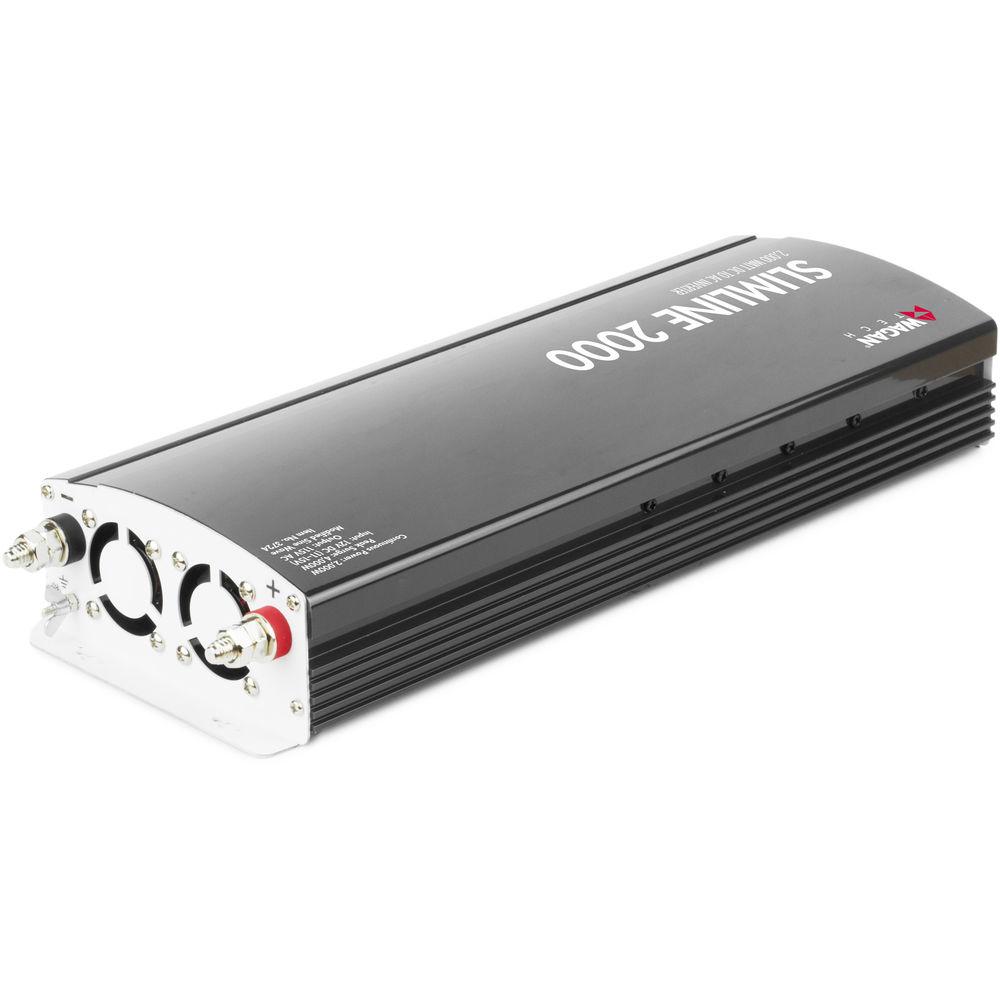 WAGAN SlimLine 2000W 12 VDC to 115 VAC Power Inverter